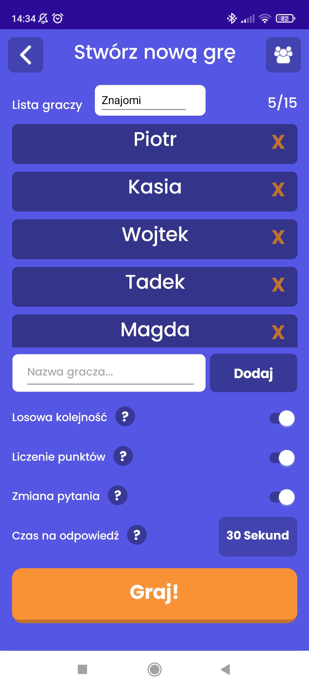 Pinokio - Gra Imprezowa na Androida Tworzenie gry